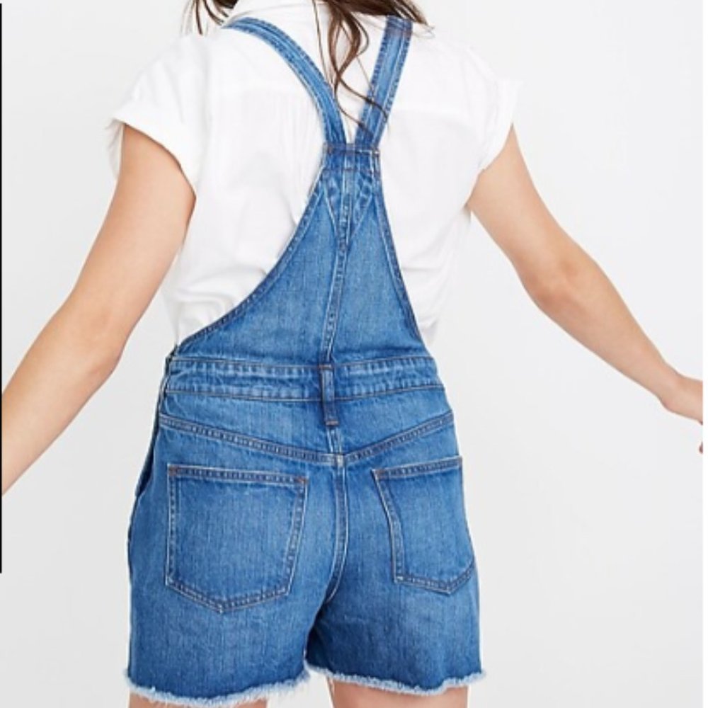 Madewell Adirondack Short Overall Denim - Picture 10 of 10